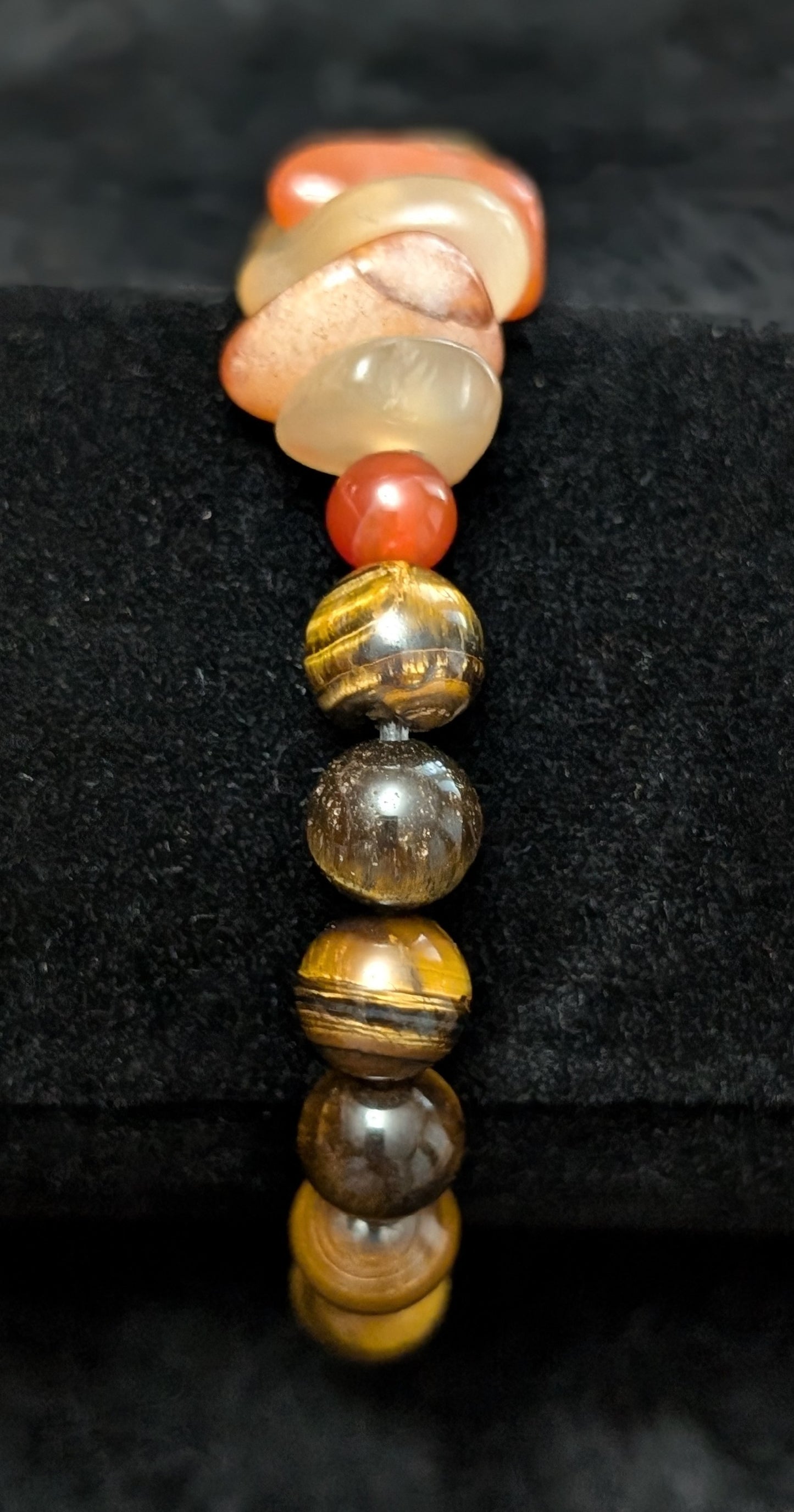 Carnelian and Tiger Eye